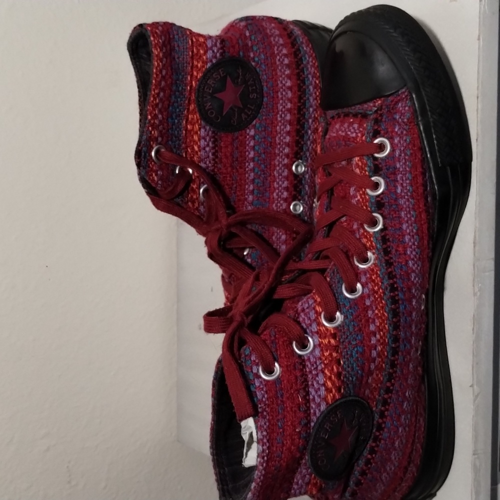 Vintage Converse Y2K Wool Knit Sneakers